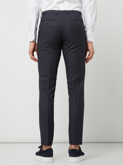 Montego Pantalon met stretch, model 'Harold' Blauw - 6