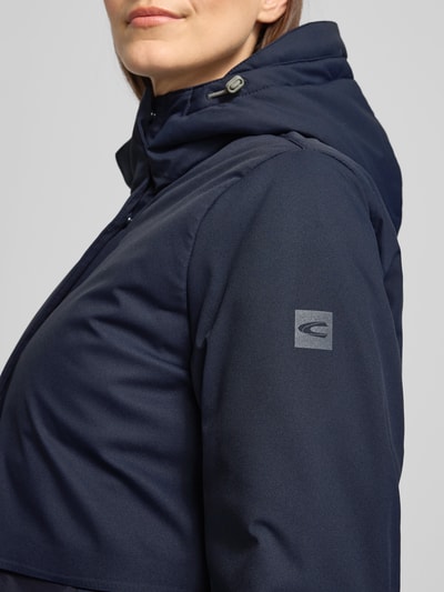 camel active Steppjacke mit Kapuze und Eingrifftaschen Dunkelblau 3