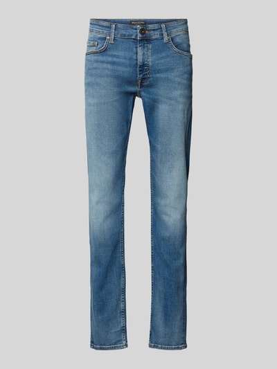 Marc O'Polo Regular Fit Low-Rise-Jeans mit Shaped-Beinverlauf Modell 'SJÖBO' Jeansblau 2