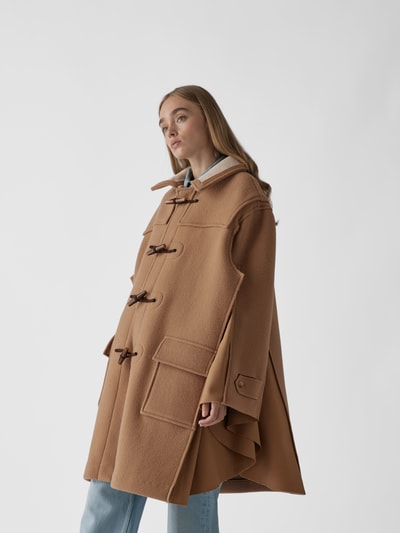 Maison Margiela Dufflecoat mit Umlegekragen Hellbraun 4