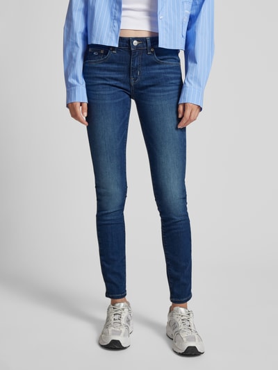 Tommy Jeans Skinny Fit Jeans im 5-Pocket-Design Modell 'SOPHIE' Dunkelblau 4