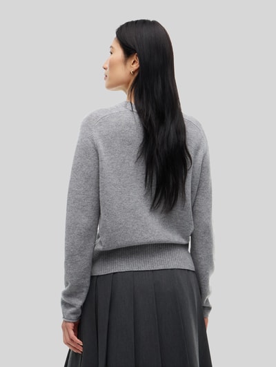 Tommy Hilfiger Slim Fit Pullover aus reiner Wolle Mittelgrau 5