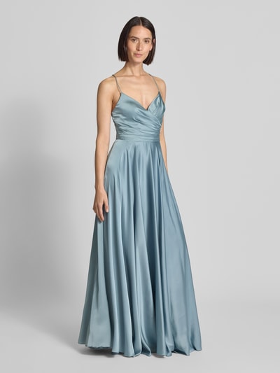Hey Kyla Abendkleid mit rückseitiger Schnürung Hellblau 4