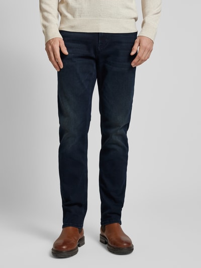 JOOP! Jeans Modern fit jeans in 5-pocketmodel, model 'MITCH' Donkerblauw - 4