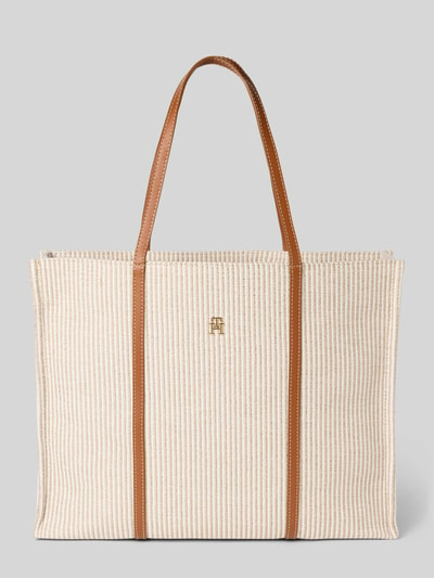 Tommy Hilfiger Shopper aus Baumwoll-Mix Beige 2