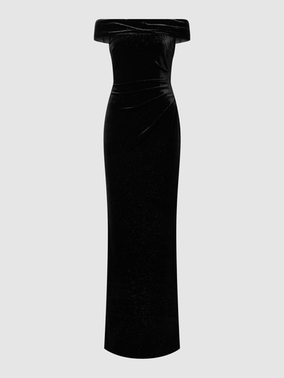 Christian Berg Cocktail Abendkleid mit Effektgarn Black 2