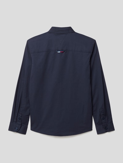 Tommy Hilfiger Teens Hemd mit Stretch-Anteil Marineblau 3