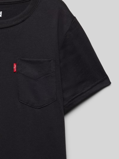 Levi’s® Kids T-Shirt mit Brusttasche Black 2
