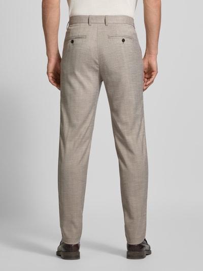 Matinique Chino met Franse steekzakken, model 'MAliam' Beige - 5