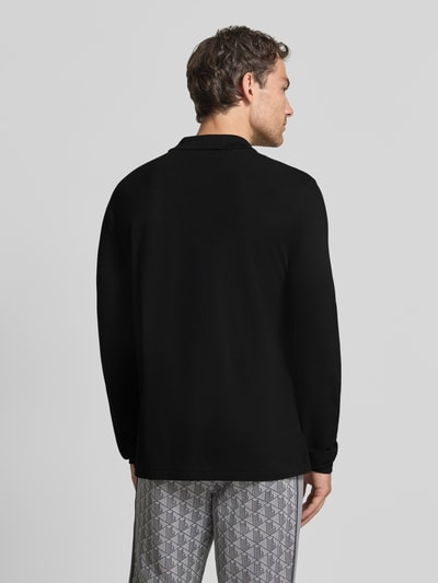 Lacoste Koszulka polo o kroju regular fit z czystej bawełny Czarny 5