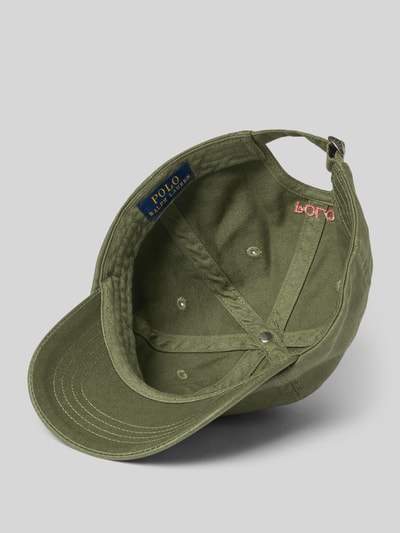 Polo Ralph Lauren Kids Baseballpet met labelstitching Lichtgroen - 2