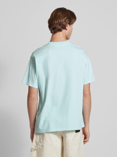 Levi's® Oversized T-Shirt mit Motiv-Print Modell 'VINTAGE' Aqua 5