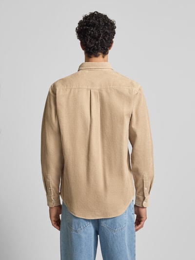 Carhartt Work In Progress Regular Fit Freizeithemd in Cord-Optik Modell 'Madison' Beige 5
