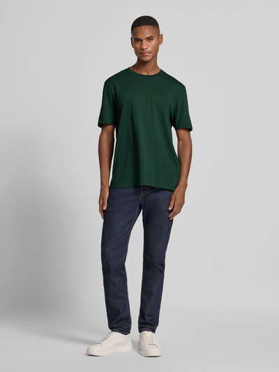 HUGO Regular Fit T-Shirt aus reiner Baumwolle Modell 'DERO' Dunkelgruen 1