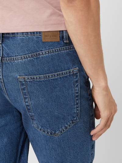 Only & Sons Jeansshorts aus Baumwolle Modell 'Avi' Jeansblau 3