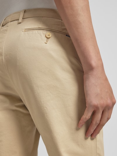 Polo Ralph Lauren Stoffhose mit französischen Eingrifftaschen Beige 3