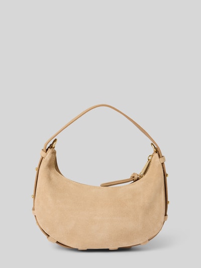 Hey Marly Handtasche mit Label-Applikation Modell 'Lifetime Sister' Sand 3