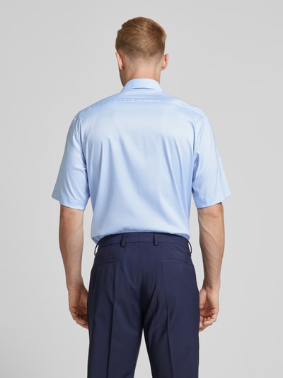 Eterna Comfort Fit Business-Hemd mit 1/2-Arm Bleu 5