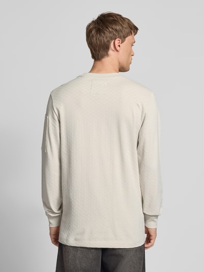 G-Star Raw Sweatshirt met ritszak op de mouw Offwhite - 5