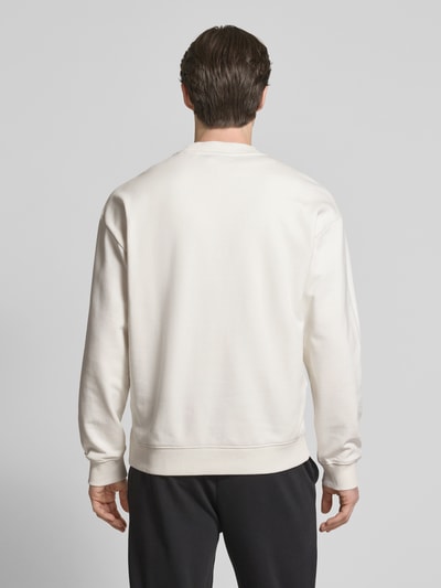 HUGO Sweatshirt met motiefprint, model 'Dartok' Offwhite - 5