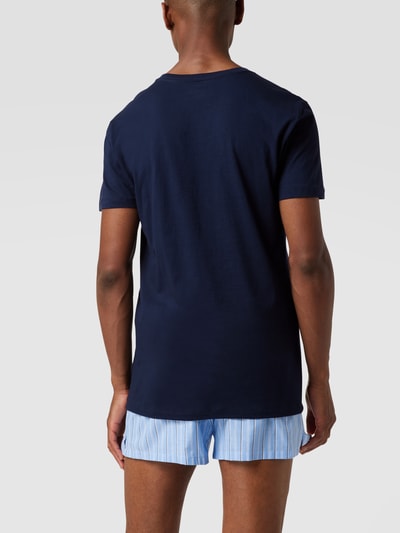 Polo Ralph Lauren Underwear T-shirt met logostitching in een set van 3 stuks Antraciet gemêleerd - 4