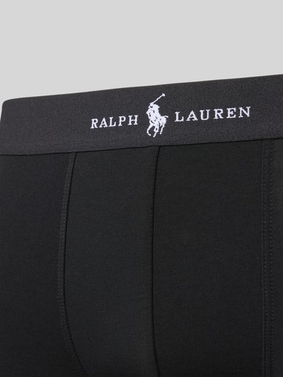 Polo Ralph Lauren Underwear Slim Fit Trunks mit Logo-Stitching im 3er-Pack Black 2