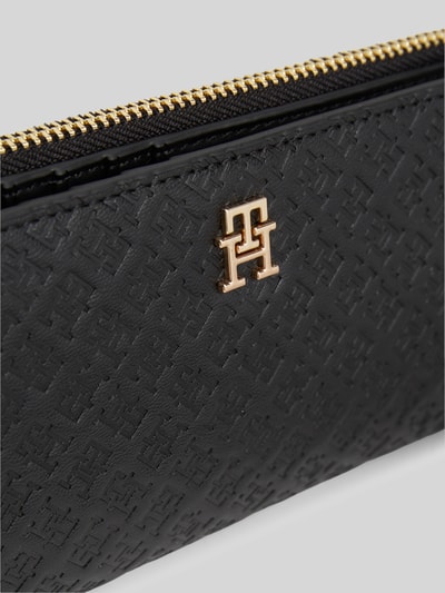 Tommy Hilfiger Portemonnee met drukknoop Zwart - 2