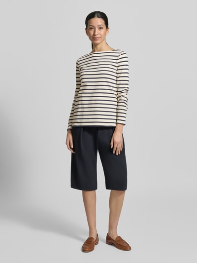 Weekend Max Mara Bluzka z długim rękawem o kroju regular fit z czystej Bawełna Model 'ERASMO' Écru 1