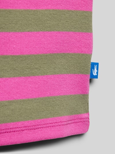 Lacoste Tanktop mit Logo-Badge Pink 2