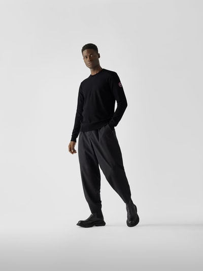 Canada Goose Pullover aus Merinowolle Schwarz 1