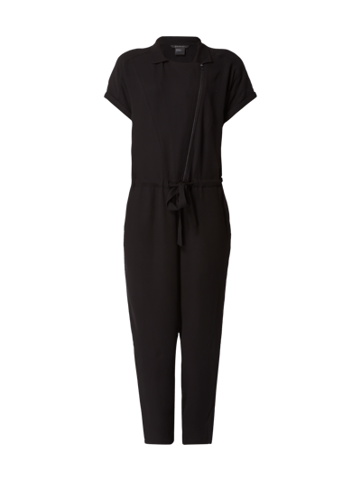 ARMANI EXCHANGE Jumpsuit mit asymmetrischem Reißverschluss Black 2