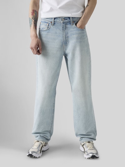 Levi's® Jeansy o kroju loose fit z czystej bawełny model '568® LOOSE STRAIGHT' Jasnoniebieski 2