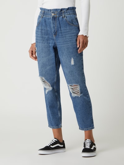 Only Loose Fit Jeans mit Viskose-Anteil Modell 'Lova' Jeansblau 4