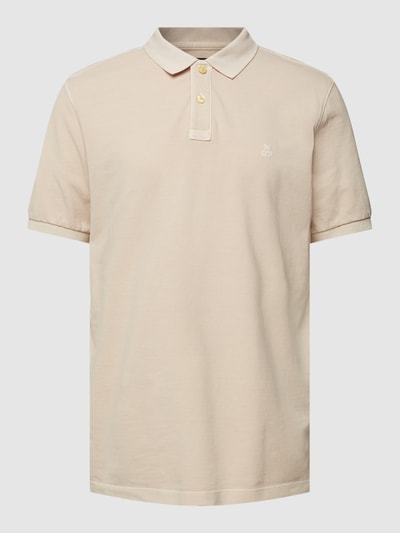 Marc O'Polo Poloshirt met korte knoopsluiting Lichtgrijs - 2