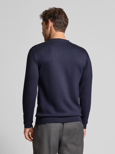 SELECTED HOMME Regular Fit Langarmshirt aus Viskose-Mix Modell 'EMANUEL' Marine 5