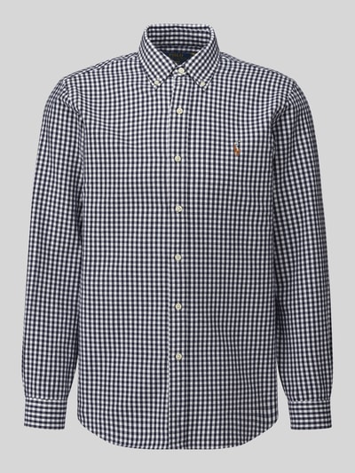 Polo Ralph Lauren Custom Fit Freizeithemd aus reiner Baumwolle Marine 2