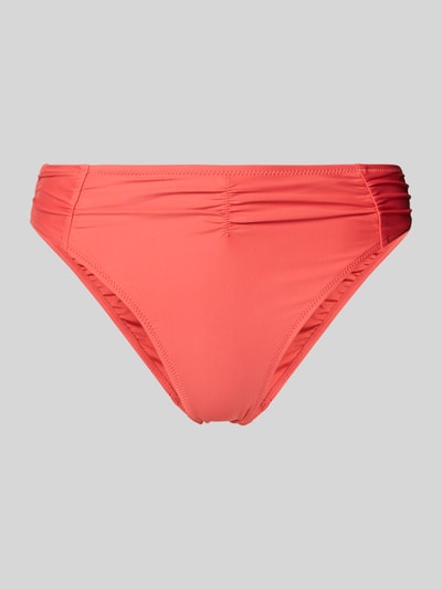 Produktfoto, High Waist Bikini-Slip Modell 'Kelli' von Barts, koralowy, dopasowany, elastyczny materiał ze stretchem, damska bielizna plażowa