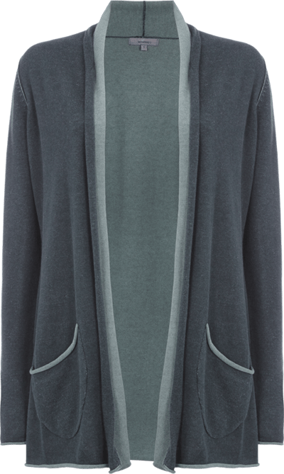 WaJuemy Damen Schalkragen - Strickschal Poncho Mit Ärmeln 36x46cm Einheitsgröße