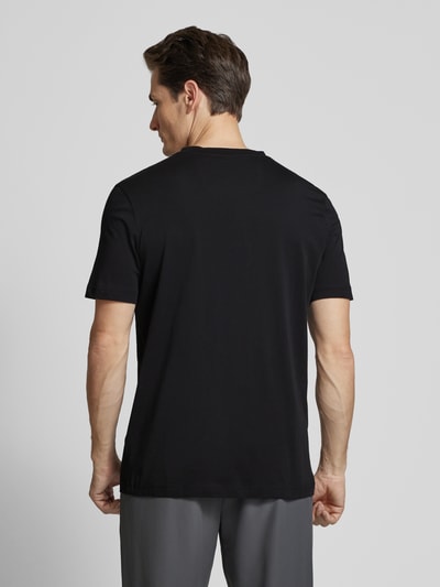 BOSS Green T-Shirt mit Label-Print Black 5