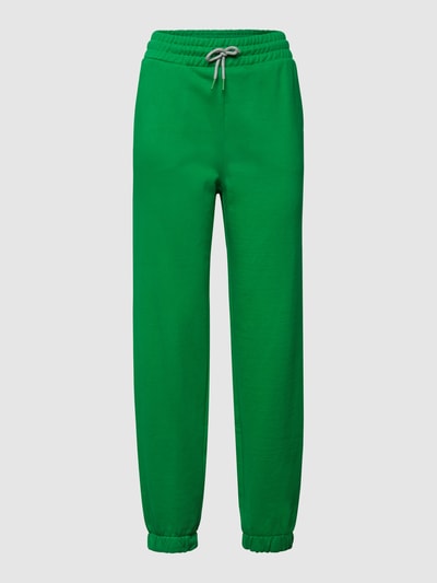 Jake*s Casual Sweatpants met Franse steekzakken Appeltjesgroen - 2