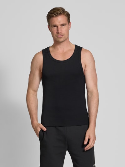 Les Deux Tanktop in Ripp-Optik Modell 'Arthur' Black 4