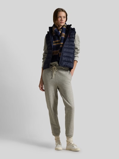 Polo Ralph Lauren Kamizelka pikowana o kroju regular fit z wyhaftowanym logo Granatowy 1