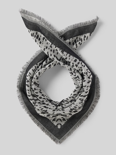 Marc O'Polo Sjaal van puur katoen Zwart - 1