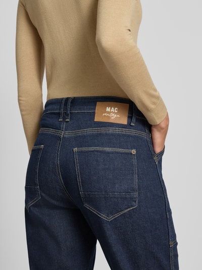 MAC Relaxed Fit Jeans mit Eingrifftaschen Modell 'Iowa Baggy' Dunkelblau 3