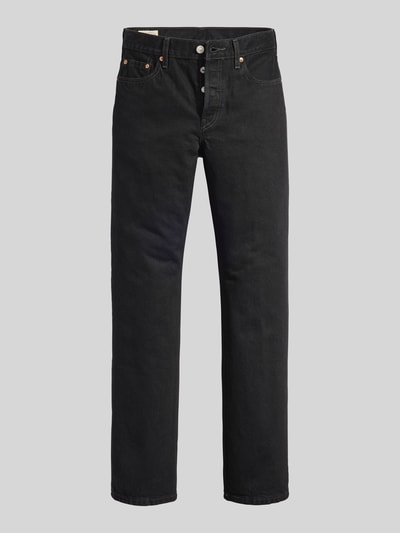 Levi's® 300 relaxed fit jeans van puur katoen in 5-pocketmodel Zwart - 2