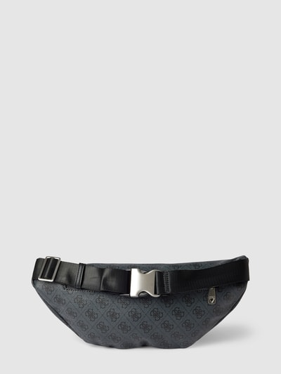Guess Heuptasje met all-over logo, model 'VEZZOLA' Zwart - 5