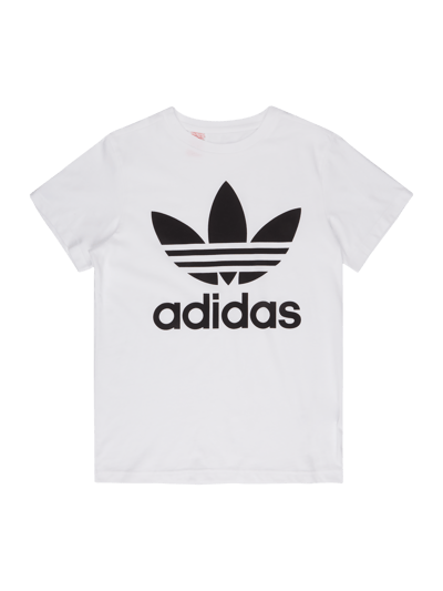 adidas Originals T-Shirt mit Logo-Print Weiss 1