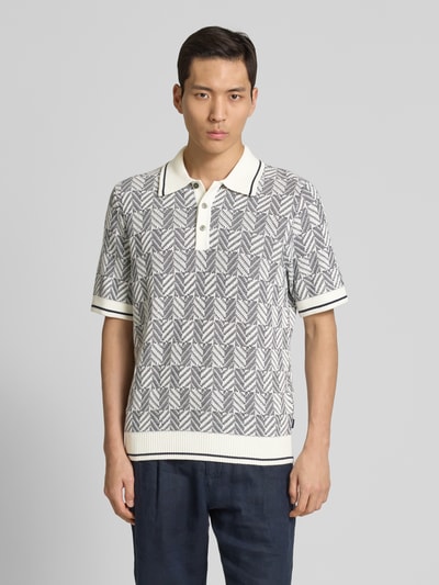 Jack & Jones Premium Regular fit poloshirt met labeldetail, model 'CODY' Wit - 4