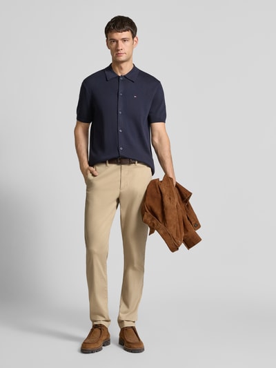 Tommy Hilfiger Straight fit chino van katoenmix Beige - 1