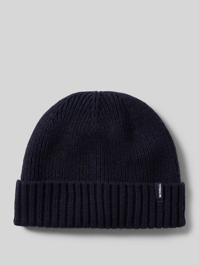 MCNEAL Beanie mit Label-Detail Marine 1